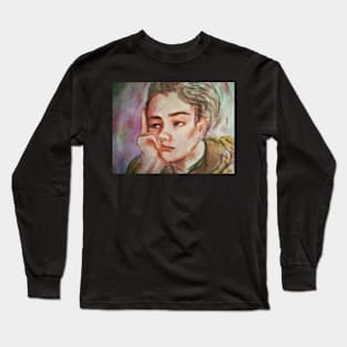 School Daze (Lost in thought) Long Sleeve T-Shirt